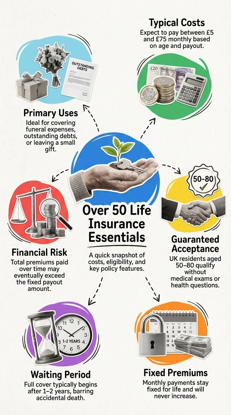 Is over 50's life insurance worth it diagram